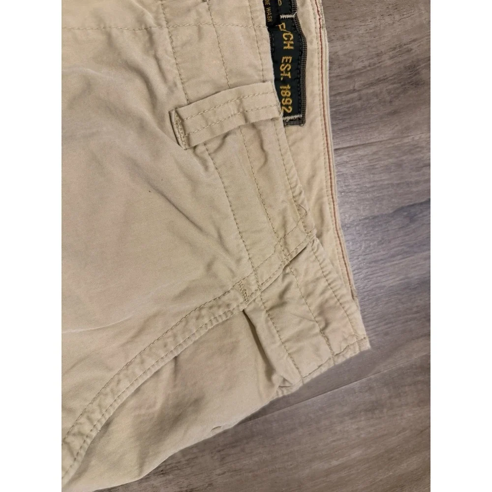 Vintage Abercrombie Fitch Cargo Shorts Mens 34 Fatigue Skate Y2K Distressed